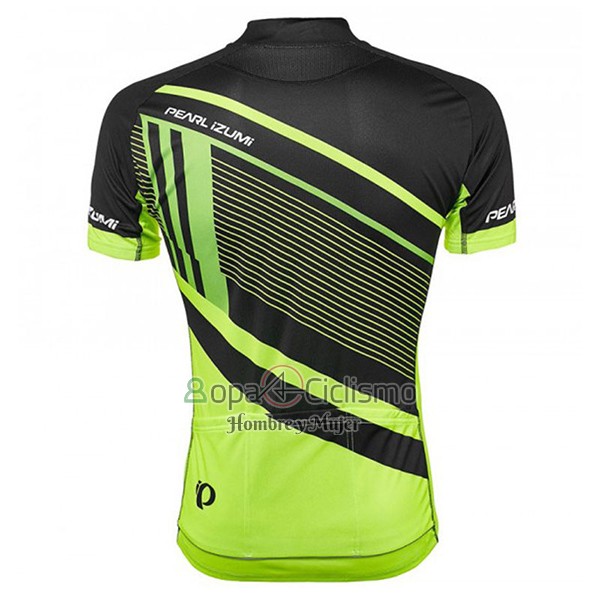 Pearl Izumi Ropa Ciclismo Culotte Corto 2017 Hombre Mangas Cortas Verde y Negro